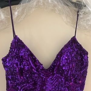 Purple Occasion Dress